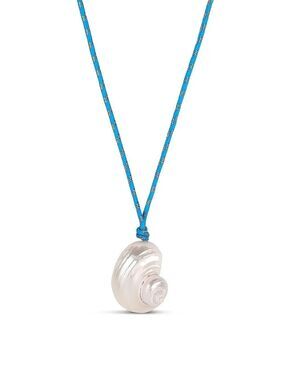 Blue Rope Shell Necklace